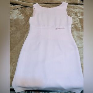 Pale pink Casual Corner sheath dress size 2